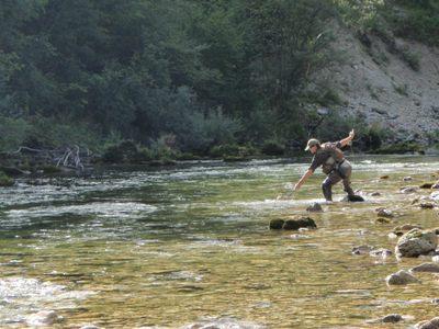 New techniques in river fly fishing are leading to greater fly control and greater success