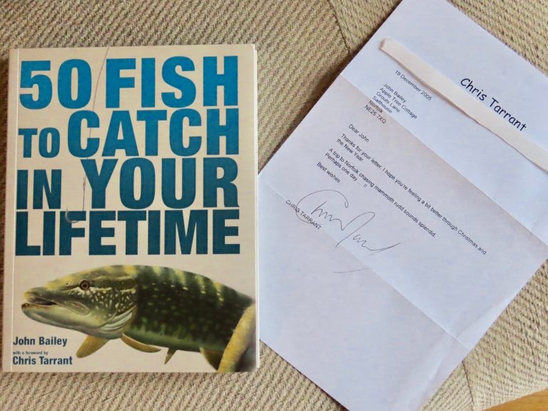 Lost Fishing Letters - Fish & Fly